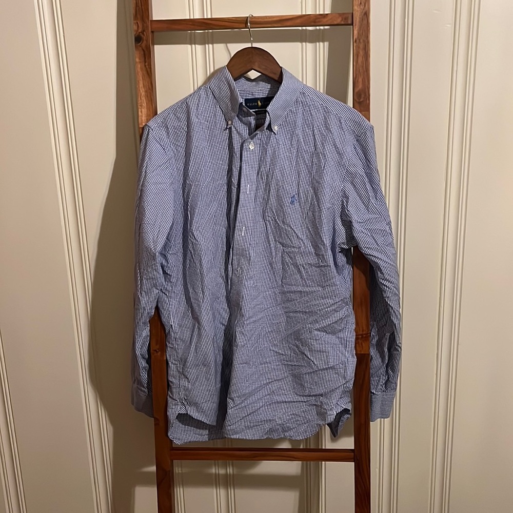 Men’s long sleeve Ralph Lauren shirt- great condition!